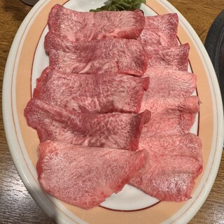 牛新 - 料理写真:上タン塩