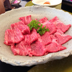 里湯昔話・雄山荘 - すき焼き用の近江牛