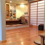 そばの実 一閑人 - 暮れの雨天のせいか、待ちなし