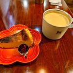 チーズケーキと彩りカレー Luna piena - Aセット