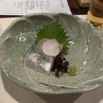 蔵の料亭 さかばやし - 太刀魚と鯛の２種盛り