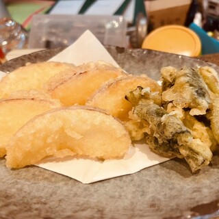 山野草 - 料理写真:今日のMVP信州天ぷら