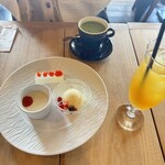 カフェ バー ジ アース - デザート　ランチセット　¥450