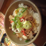にしのみやらーめん佐藤(家)  - 角煮丼