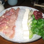 鶏・黄柚子 - これがお奨め『鶏すき焼き』調理前(^o^)丿