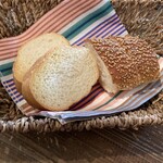 カフェ ピグリッチ - 美味しい2種類のパン♪
