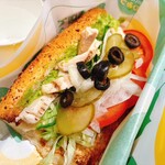 サブウェイ - 料理写真:アボカドチキンサンド