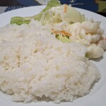 たくあん・牡丹亭 - ライス盛りが良い