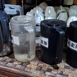 たくあん・牡丹亭 - セルフです