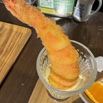 カフェ ダイニング フラット プラット - エビフライトッピング 400円