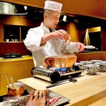 銀座 稲葉 - 20251226松葉蟹のしゃぶしゃぶ③