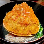 銀座 稲葉 - 20251226香箱蟹と白バイ貝、聖護院大根の椀物①