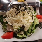  お座敷旬彩美食 夢吉 新宿店 - カリカリ大根サラダ。