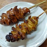 雨風 - 皮とレバー