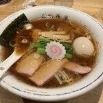 とら食堂 福岡分店 - 中華そば味玉入り