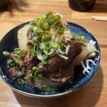 だるま - 手洗い大根と国産牛すじの煮込み