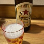だるま - サッポロ赤星　瓶ビール　大瓶