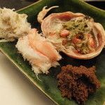 旬菜 おぐら家 - 香箱蟹