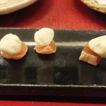 旬菜 おぐら家 - 柿とクリームチーズ