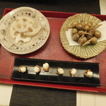 旬菜 おぐら家 - 酒肴3種