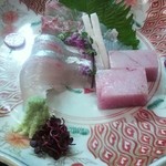Sushi Iwa - お造り盛り合わせ