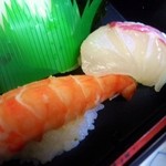 葵寿司 - 海老・鯛