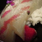 葵寿司 - 鯛と鱧落としと・・・