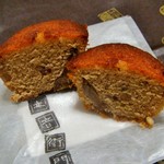 仏蘭西焼菓子調進所 足立音衛門 - マロングラッセの栗饅頭(250円)
