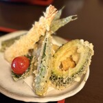 花月庵 れん月 - 衣が軽い天ぷら