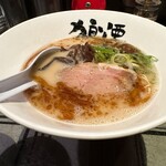 狼煙 諏訪店 - 香油らーめん　870円税込　細麺です