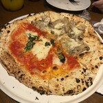 アダット マルヤマ - マルゲリータとフンギのハーフ&ハーフ