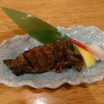 熟成うどん なかや - 青森産いかの丸干し＠熟成うどんなかや（2014年12月18日）