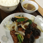 中国料理 御舟 - 酢豚定食1/2