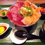 海鮮食堂 膳 - ２色丼の定食