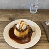 cafe omotenashamoji - ・しゃもじの定番プリン　　　　¥800