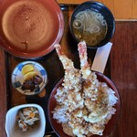 ゆめ一茶 - エビ天丼