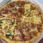 ドミノ・ピザ - 料理写真:クワトロ・ジャイアント（L） 2,290円