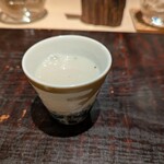 汐見 - 最初の「蕎麦湯」