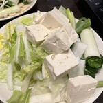 しゃぶ葉 - 豆腐も美味しい