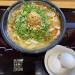 はなまるうどん - 料理写真:温玉ごま担々【大】