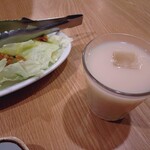 韓国料理 サムシセキ - レモンマッコリ　528円