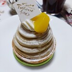 フォセットフィーユ - 和栗のモンブラン（620円）