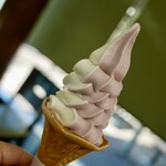 美野里パーキングエリア（上り線）フードコート - ソフトクリーム　ミックス