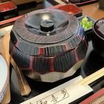 うなぎ和喜多 - おひつアップ