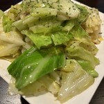 和がや食堂 - アンチョビキャベツはおつまみに◎