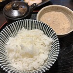 和がや食堂 - 〆のご飯は自然薯とろろご飯！