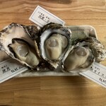 大宮牡蠣Bar - 牡蠣3種