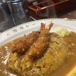 福島上等カレー - 料理写真:エビフライカレー