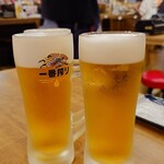 磯丸水産 - 特 生ビール