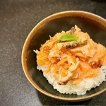 味享 - 2025.12.  鮭のハラスご飯